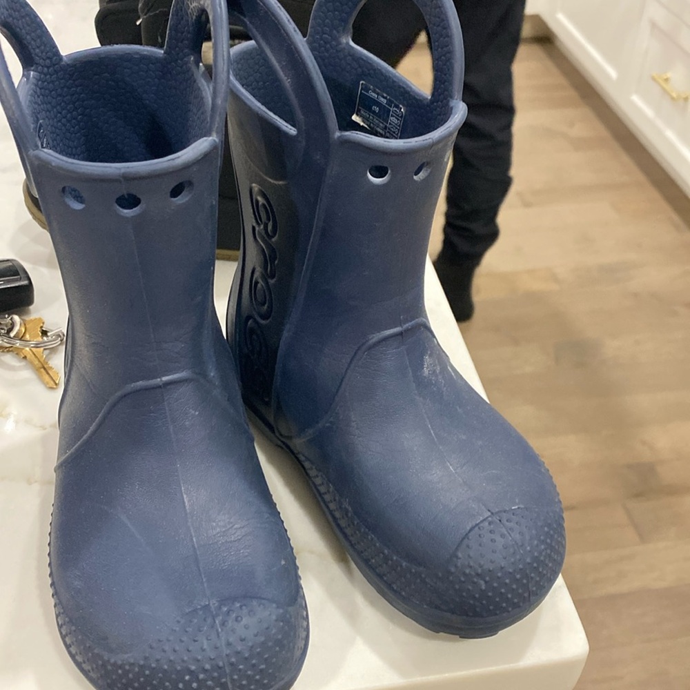 Croc rain boots